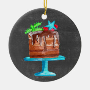 Träumen von einem süßen Weihnachten! Keramik Ornament