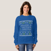 Träumen von einem weißen Weihnachtskraut Sweatshirt (Vorne ganz)