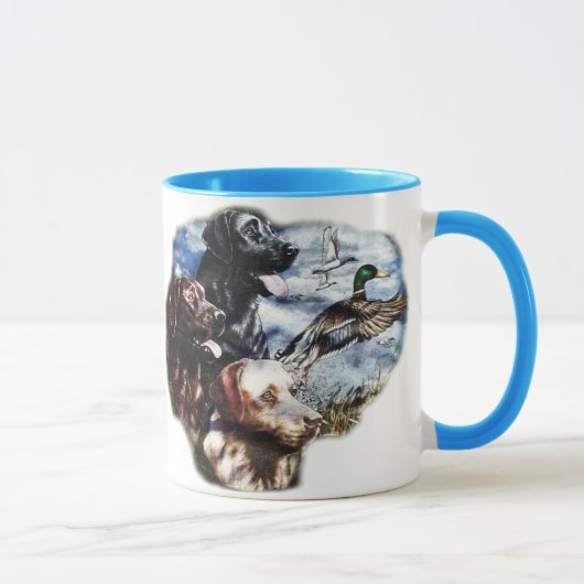Träumen von Enten-Jagd Tasse (Rechts)