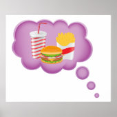 Träumen von Fast Food Poster (Vorne)