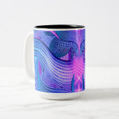 Träumen von Frequenz Zweifarbige Tasse (Vorderseite Links)