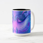 Träumen von Frequenz Zweifarbige Tasse (VorderseiteRechts)
