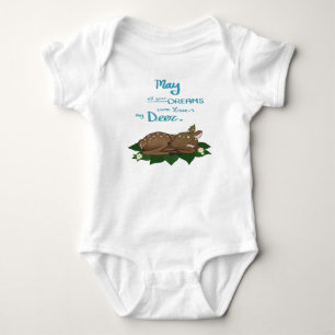 Träumen von Hirsch Baby Strampler