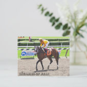 Träumen von Julia Postkarte (Stehend Vorderseite)