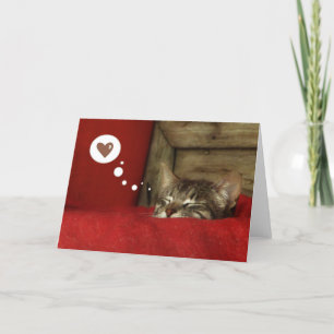 Träumen von Lieben Feiertagskarte