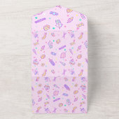 Träumen von Sommersnacks All In One Einladung (Außenbereich)