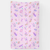 Träumen von Sommersnacks Banner (Vertikal)