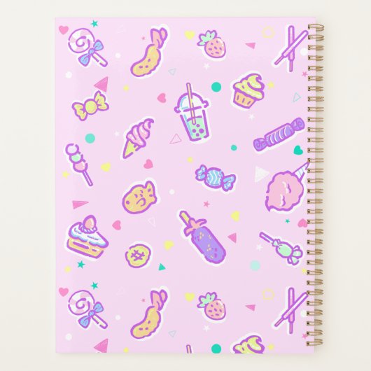 Träumen von Sommersnacks Planer (Rückseite)