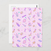 Träumen von Sommersnacks Postkarte (Vorne/Hinten)