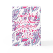 Träumen wie ein Bohemisches Werk wie ein Boss