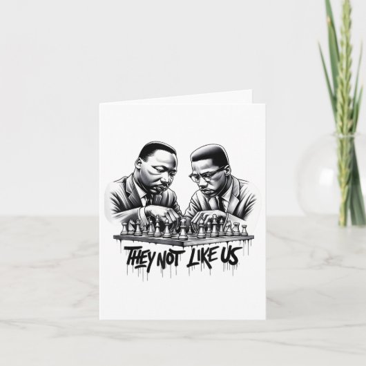 Träumen wie Luther King Karte (Vorderseite)
