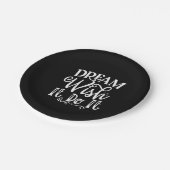 träumen wollen, dass es tut pappteller (Schrägansicht)