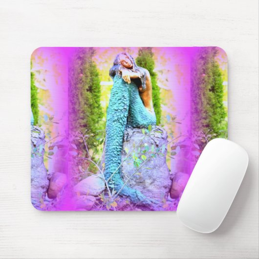 träumend Meerjungfrauenmousepad Mousepad (Mit Mouse)