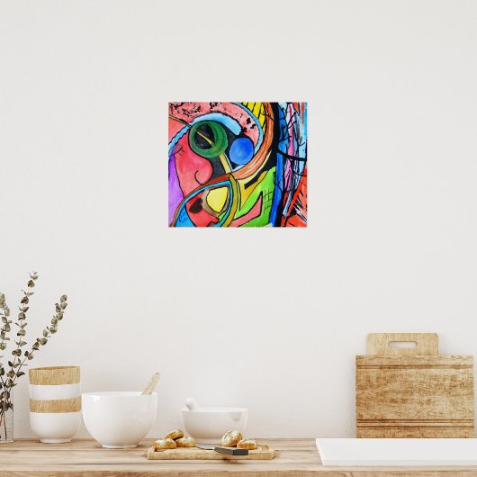 träumend poster (Küche)