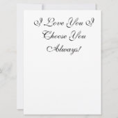 Träumende Herzen Karte (Rückseite)