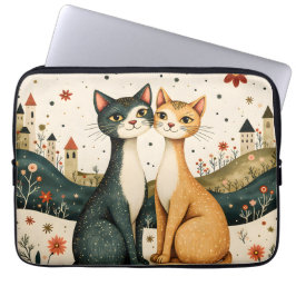 Träumende Katzen Laptopschutzhülle