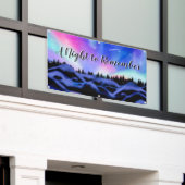 Träumende Lichter Banner (Äußeres Gebäude)