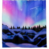 Träumende Lichter Duschvorhang (Vorderseite)