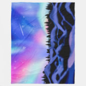 Träumende Lichter Fleecedecke (Vorderseite)
