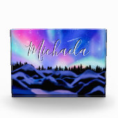 Träumende Lichter Fotoblock (Vorderseite)