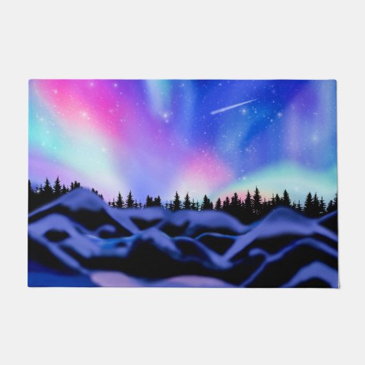 Träumende Lichter Fußmatte (Vorderseite)