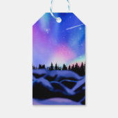 Träumende Lichter Geschenkanhänger (Rückseite)