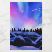 Träumende Lichter Lebensmitteletikett (Einzelnes Label)