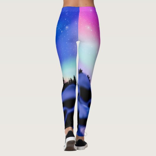 Träumende Lichter Leggings (Rückseite)