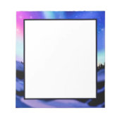 Träumende Lichter Notizblock (Vorderseite)