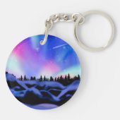 Träumende Lichter Schlüsselanhänger (Rückseite)