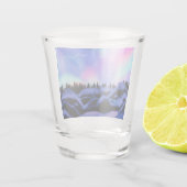 Träumende Lichter Schnapsglas (Rückseite)