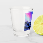 Träumende Lichter Schnapsglas (Links)