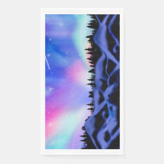 Träumende Lichter Serviette (Vorderseite)