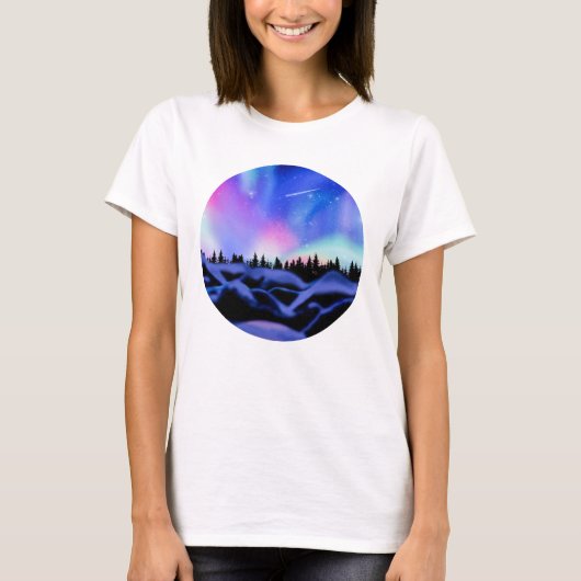 Träumende Lichter T-Shirt (Vorderseite)
