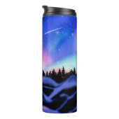 Träumende Lichter Thermosbecher (Nach rechts gedreht)