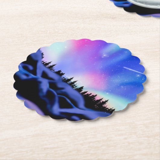 Träumende Lichter Untersetzer (angewinkelt)