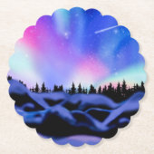 Träumende Lichter Untersetzer (Vorderseite)