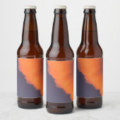 Träumende, magische Wolken in traumhaften, magisch Bierflaschenetikett (Flaschen)