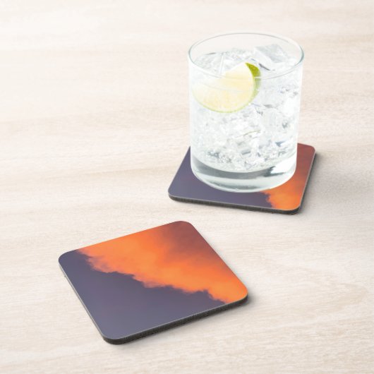 Träumende, magische Wolken in traumhaften, magisch Getränkeuntersetzer (Rechte Seite)