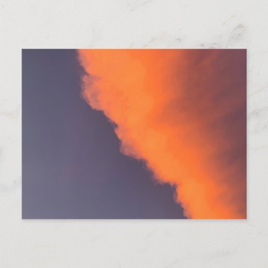 Träumende, magische Wolken in traumhaften, magisch Postkarte (Vorderseite)