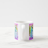 träumende Meerjungfrau Espresso-Tasse Espressotasse (Rückseite)