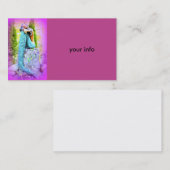 träumende Meerjungfrau-Visitenkarte Visitenkarte (Vorne/Hinten)