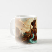 Träumende Musik Muse Tasse (Vorderseite Links)