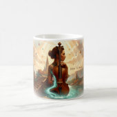 Träumende Musik Muse Tasse (Mittel)