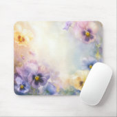 Träumende Stiefmütterchen Mousepad (Mit Mouse)