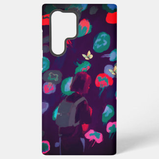 Träumender Nachtspaziergang – Abstrakte Kunst Samsung Galaxy Hülle