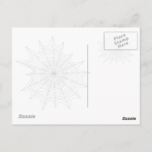 Träumender Wolf Postkarte (Rückseite)