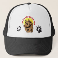 Träumender Wolfwelpe Truckerkappe