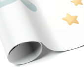 Träumender Wolkenwal Geschenkpapier (Rolleneckpunkt)