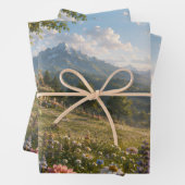 Träumendes Hexenwiesen-Geschenkpapier Geschenkpapier Set (Beispiel)